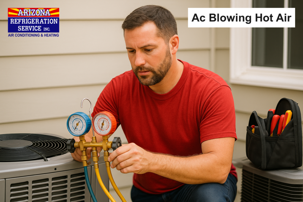Ac Blowing Hot Air