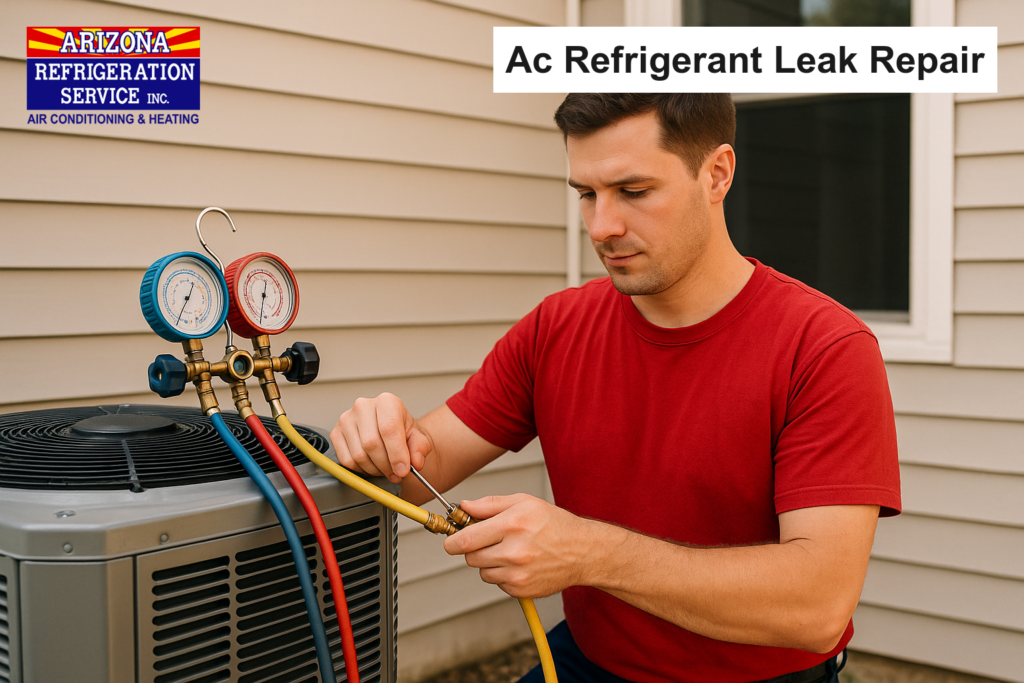 Ac Refrigerant Leak Repair