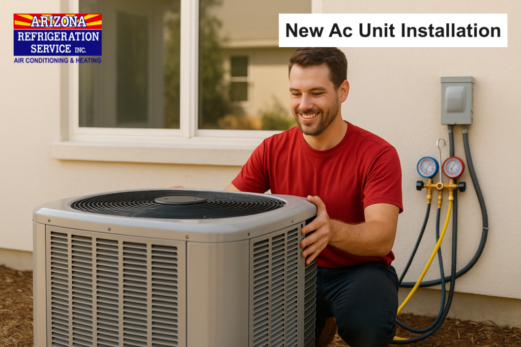New Ac Unit Installation